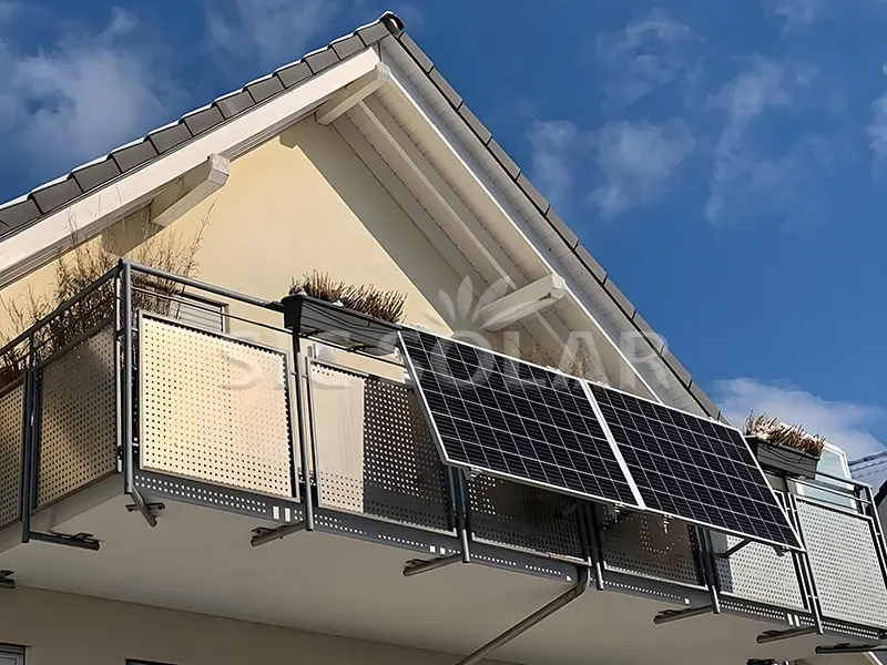 1KW Home Solpanel Balkonbeslag I Italien