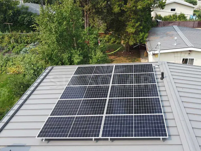 5KW Solpanel Metal Tag Tilt Mount I Canada