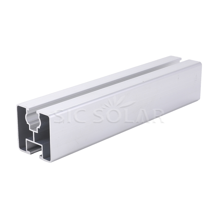 Aluminiumsskinne til solpaneler