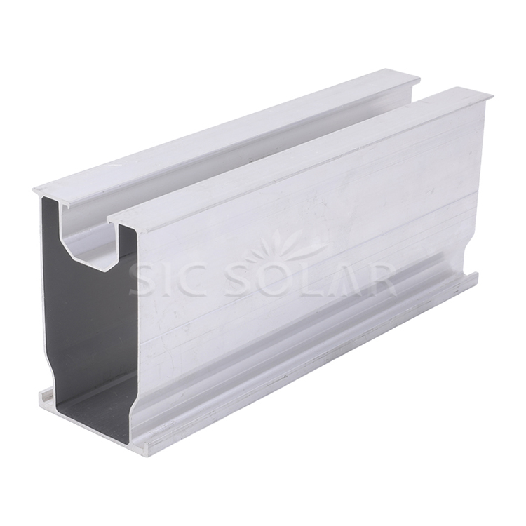 Solar jordskinne i aluminium