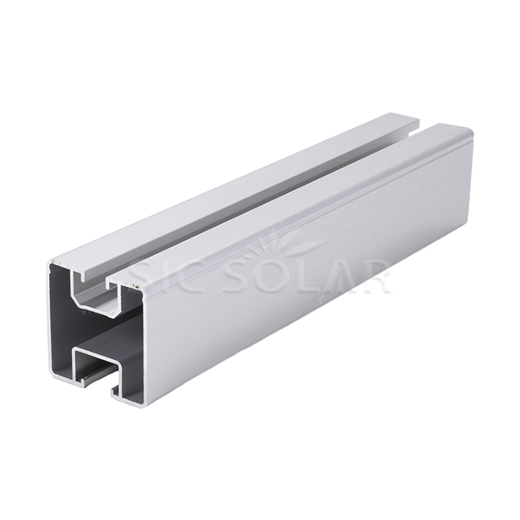 Solar monteringsskinne i aluminium
