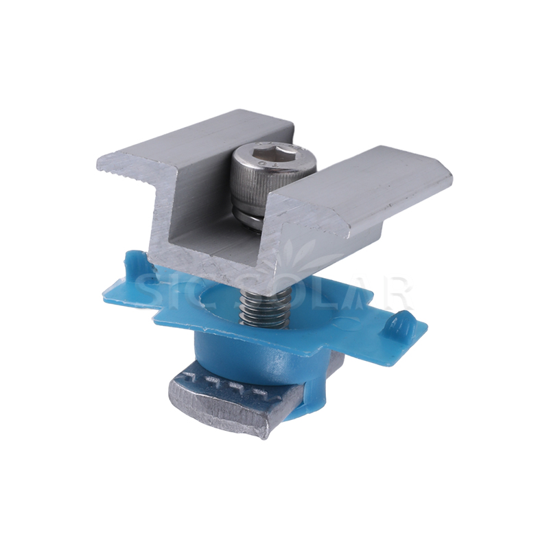 Jordmonteret Solar Rail Mid Clamp