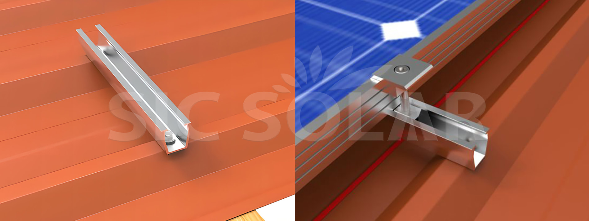 mini rail solar bracket