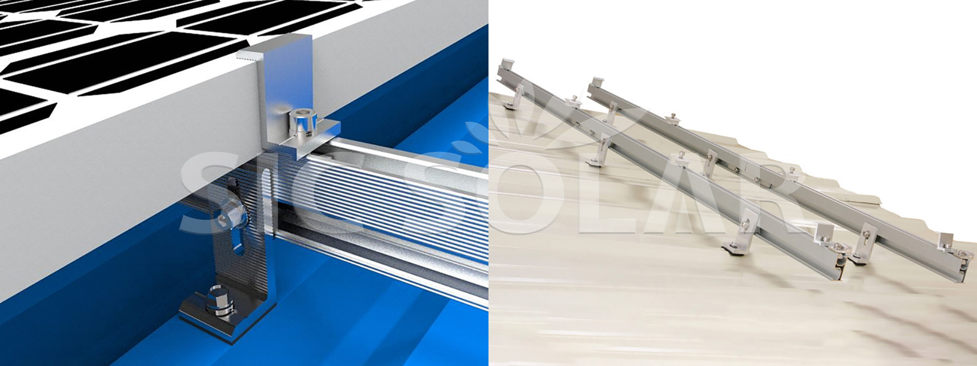 l feet roof solar mounting