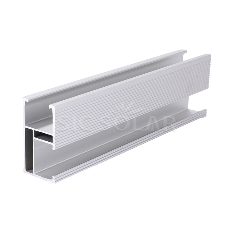 Solar beslag aluminiumsskinne