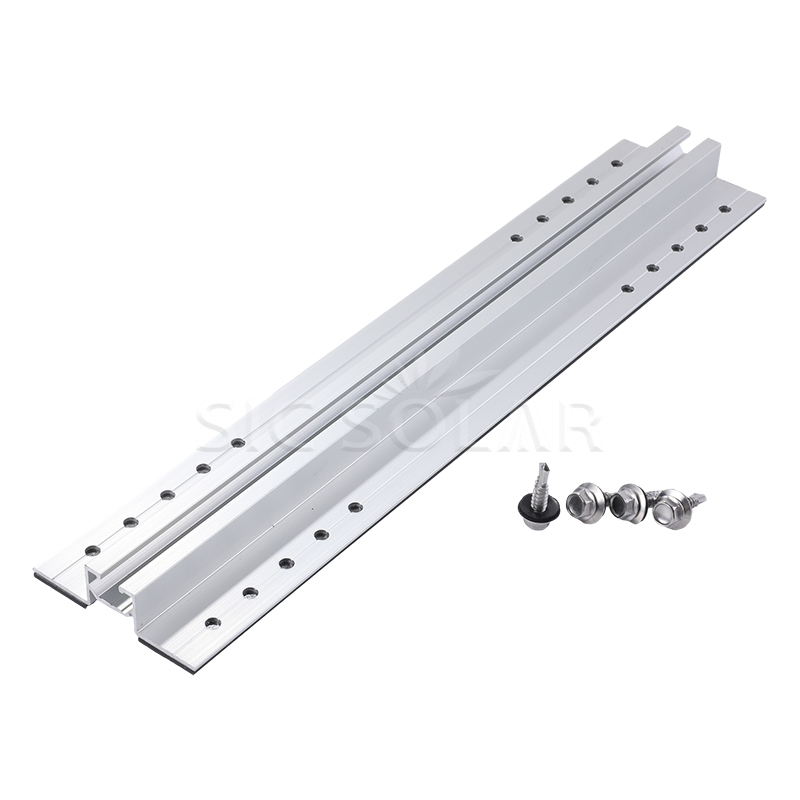 Solpanel kort skinne