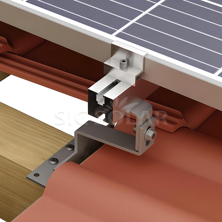 Solpanel tegl tagbeslag