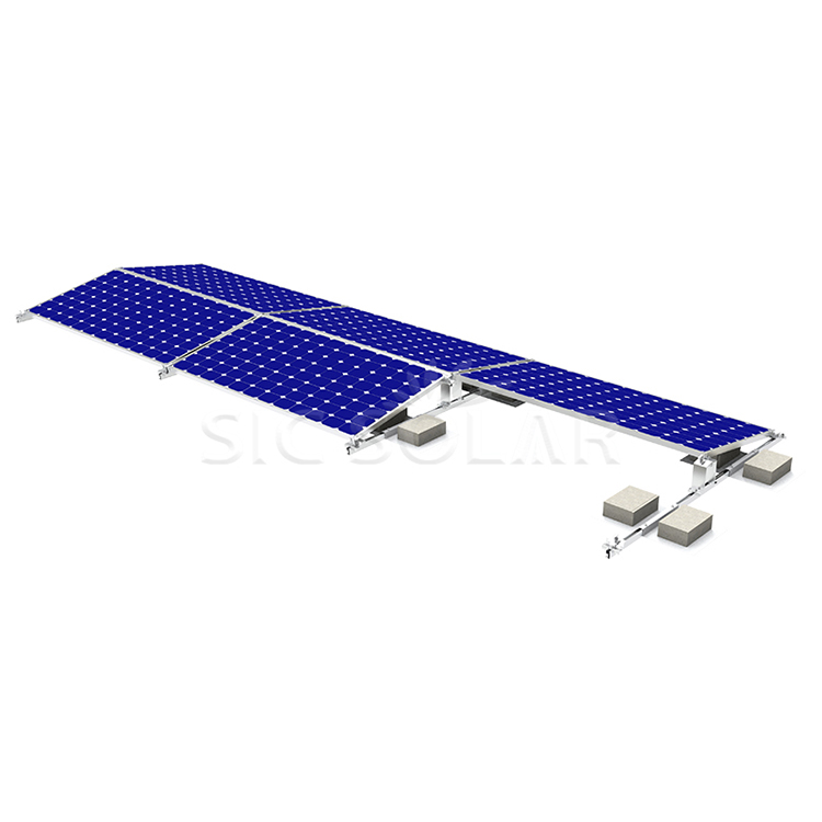 Solar reol fladt tag